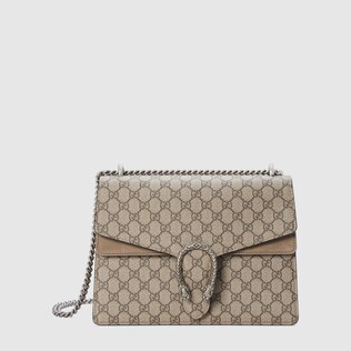 Sac à épaule Dionysus taille moyenne à motif GG