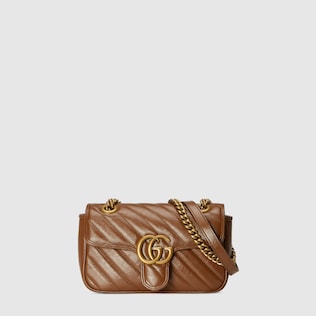 Mini sac à épaule GG Marmont matelassé