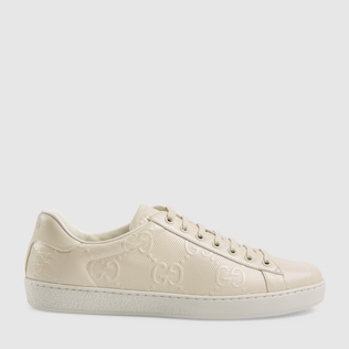 Baskets GG embossé Ace pour homme
