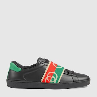 Ace Herrensneaker mit elastischem Web