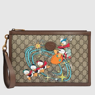 Disney x Gucci Donald Duck Pouch