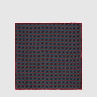 Silk twill pocket square