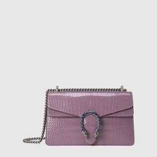 Dionysus crocodile small shoulder bag