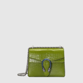Mini sac Dionysus en crocodile
