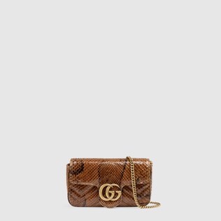 Mini borsa GG Marmont in pelle matelassé