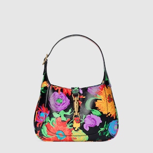 Ken Scott print Jackie 1961 small hobo bag