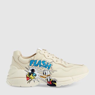 〔ライトン〕DISNEY(ディズニー) x GUCCI ドナルドダック ウィメンズ スニーカー