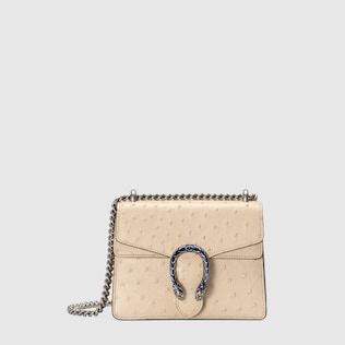 Dionysus ostrich mini bag