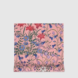 Flora print wallpaper