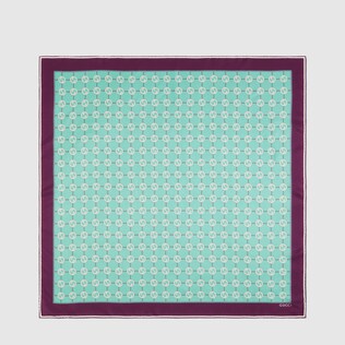 Foulard en soie à imprimé GG