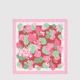 Bufanda de algodón con estampado de Ken Scott
