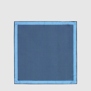 Silk twill pocket square