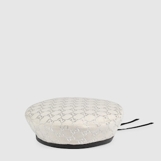 GG lamé beret