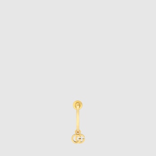 Boucle d’oreille unique GG Running 18 carats