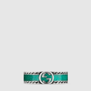 Bague avec détail GG