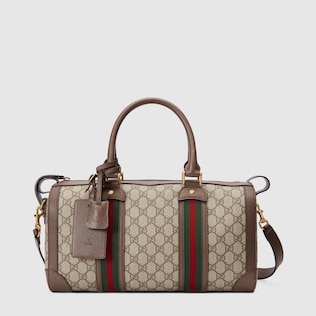 GG small duffel bag with Web