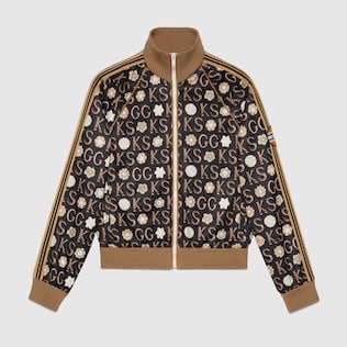 Chaqueta con estampado Ken Scott x Gucci