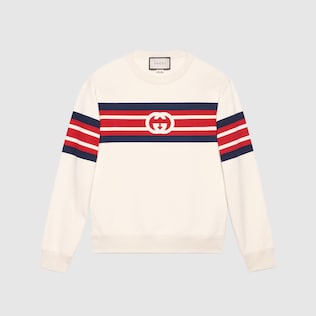 Interlocking G print sweatshirt
