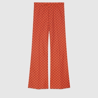 GG canvas flare pant
