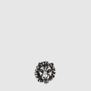 Lion head brooch