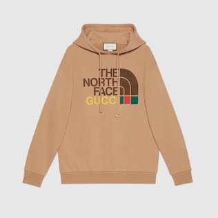 The North Face x Gucci cotton sweatshirt