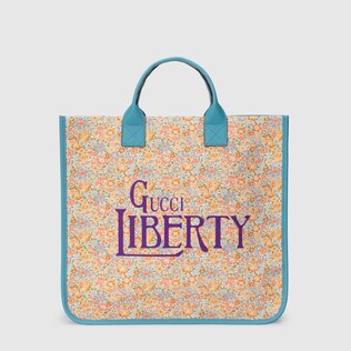 Kinder-Shopper mit Gucci Liberty-Print