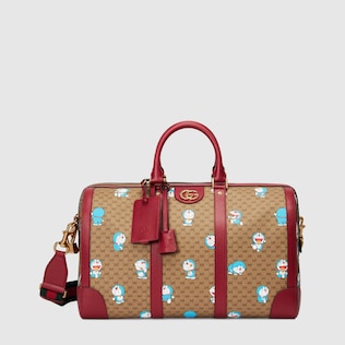 Doraemon x Gucci medium duffle bag