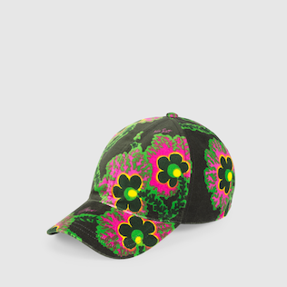 Cappellino da baseball in tela con stampa Ken Scott