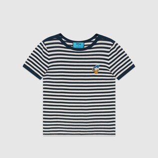 تي شيرت مقلّم بطبعة Donald Duck