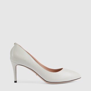 Women's mid-heel stiletto pump