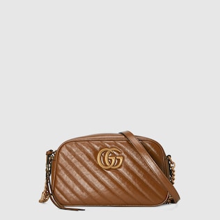 Bolso de Hombro GG Marmont Pequeño de Matelassé
