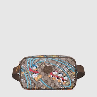Gürteltasche mit Disney x Gucci Donald Duck-Print