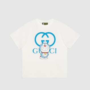 T-shirt oversize Doraemon x Gucci