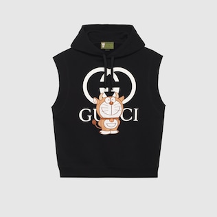 Sudadera sin mangas Doraemon x Gucci