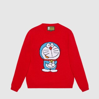 Doraemon x Gucci wool sweater