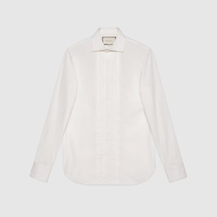 Chemise en popeline de coton
