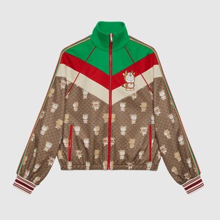 DORAEMON x GUCCI テクニカルジャージー ジャケット