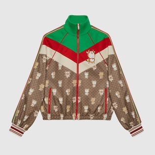 Doraemon x Gucci technical jersey jacket