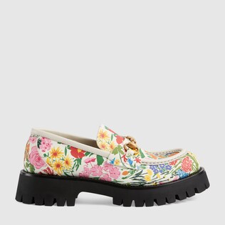 Damenloafer mit Profilsohle und Print von Ken Scott