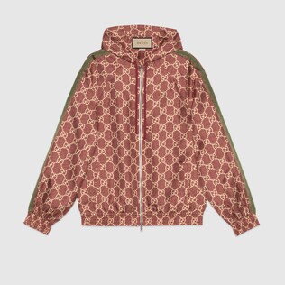 GG Supreme print silk jacket