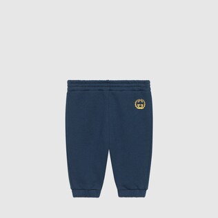 〔ベビー〕GUCCI ディスク プリント ジョギングパンツ