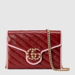 GG Marmont Mini-Tasche mit Kette