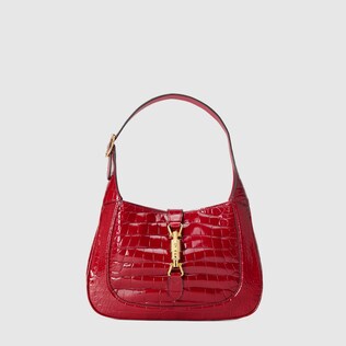Jackie 1961 crocodile small shoulder bag