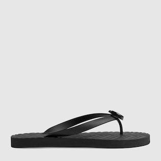 Tongs à motif chevrons pour homme