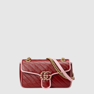 Kleine GG Marmont Schultertasche