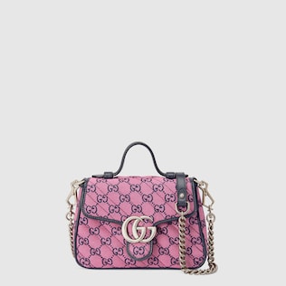 Mini sac à main GG Marmont Multicolor