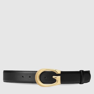 Belt with G buckle