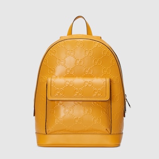 GG embossed backpack