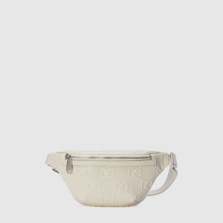 Gürteltasche aus geprägtem GG Leder