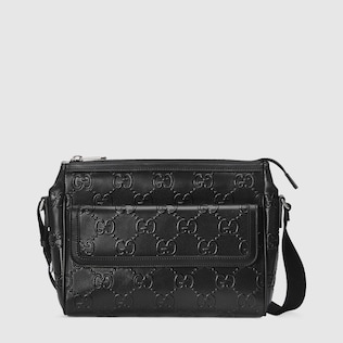 Sac à bandoulière GG embossé